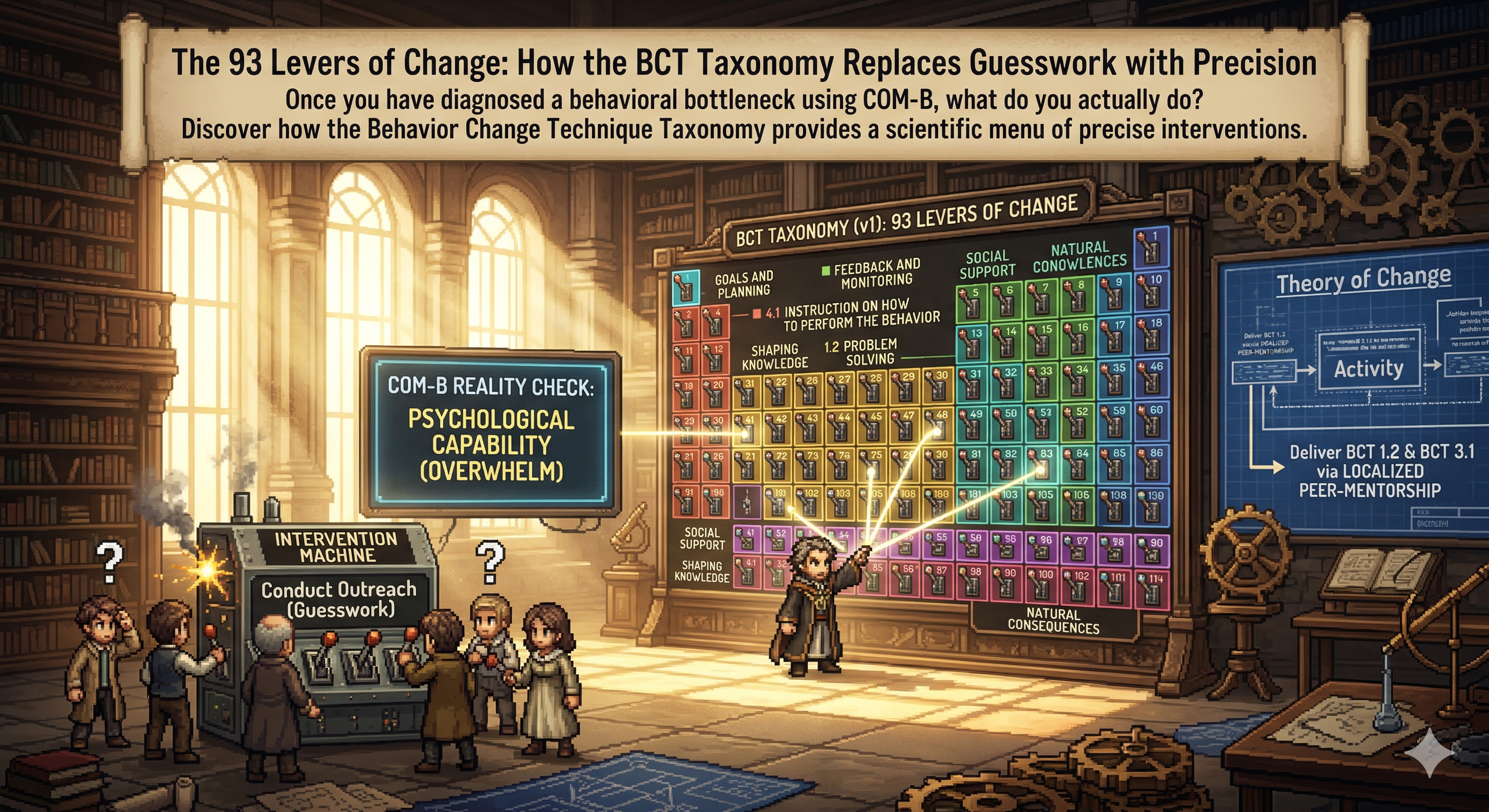 The 93 Levers of Change: How the BCT Taxonomy Replaces Guesswork with Precision